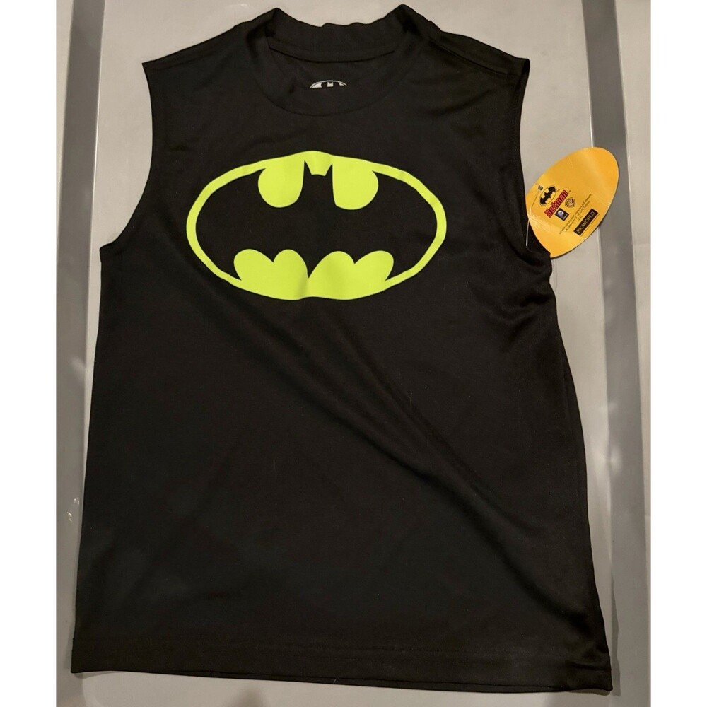 Boys Batman Tank Top Size 6/7 NWT B5